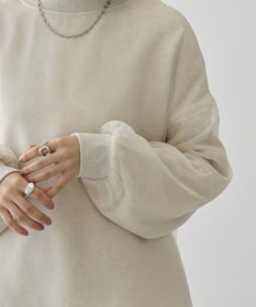 AMERICAN HOLIC オーガンジーレイヤードスウェット