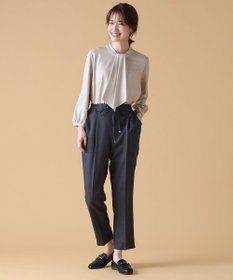 ANY 【洗濯機可能】プリントブラウス