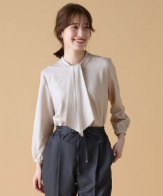 ANY 【洗濯機可能】プリントブラウス