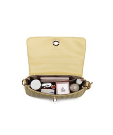 style code 【MERCURYDUO/マーキュリーデュオ】ストライプキルティング　フラップショルダーバッグ