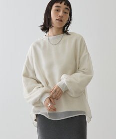 AMERICAN HOLIC オーガンジーレイヤードスウェット