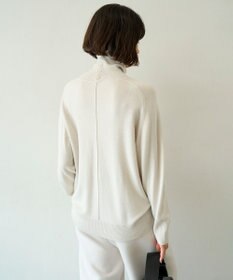 UNFILO カシミヤビスコース ニットタートル