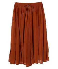 CRAFT STANDARD BOUTIQUE コットンボイルギャザースカート