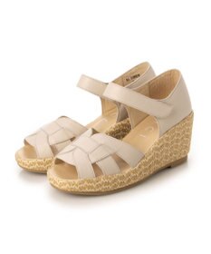 MODE ET JACOMO <D'ICI>カットワークストラップサンダル