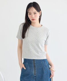 earth music&ecology アイレットミニ裏毛Tシャツ