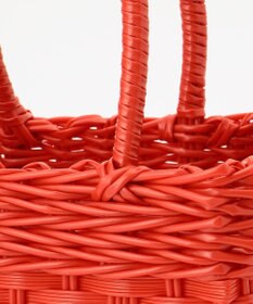 LA BAGAGERIE 【maison vert】【再生ポリエチレン使用】チューブかごバッグ