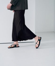 uncrave ライトダブルサテン バイアススカート