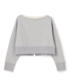 uncrave スウェット ショートトップス（uncrave WHITE）