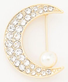 組曲 【好評につき追加販売】ビジュームーンブローチ