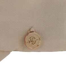 MOONBAT PAUL&JOE ACCESSOIRES(ポール&ジョー）ロゴ入り 深キャップ 帽子 ネコチャーム付 UVカット