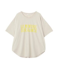 Green Parks 裾ラウンド機能ロゴTシャツ