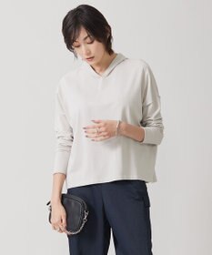 ICB 【洗える】 ヴィスコースワイド デザインニットプルオーバー