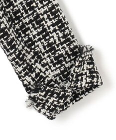 ICB 【CLASSY.1月号掲載】ルレックスツイード ノーカラージャケット