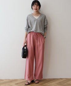 AMERICAN HOLIC 【接触冷感】ベイカーリラックスパンツ