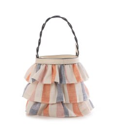 UNBILLION cachecache ミニフリルバケツ型2wayショルダーバッグ