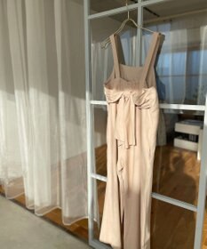 Feroux 【洗える】バックリボン オールインワン