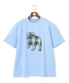 J.PRESS MEN 新色登場！【KING SIZE】【UNISEX】ファブリックワッペン バックブルTシャツ