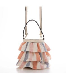 UNBILLION cachecache ミニフリルバケツ型2wayショルダーバッグ