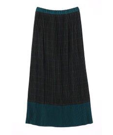 CRAFT STANDARD BOUTIQUE 配色チェックプリーツスカート