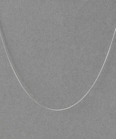 Phoebe 【金属アレルギー対応】ミニマルコンパクトチェーンネックレス/サージカルステンレス シルバー