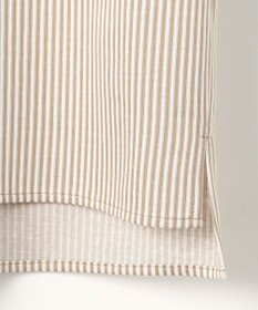 J.PRESS LADIES ストライプジャガード バンドカラー カットソー