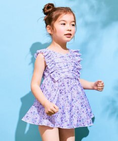 ANY KIDS 花柄 チュニック 水着