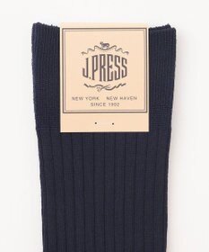 J.PRESS MEN 【J.PRESS BASIC】ハイゲージリブ ソックス