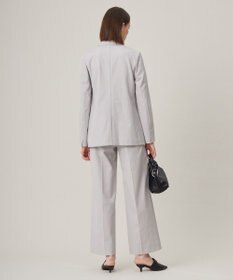 ICB 【接触冷感・UVケア・撥水・洗える】LooseWeave ダブルブレストジャケット