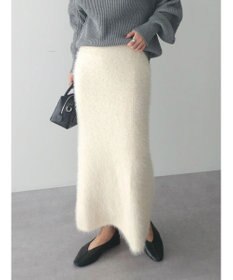 Green Parks ・Ｐｅｔｉｔ　Ｆｌｅｕｒ　シャギーニットスカート