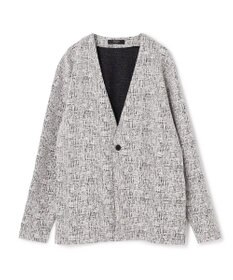 JOSEPH HOMME 【イージーケア】パフィーチェックジャージー　カーディガン