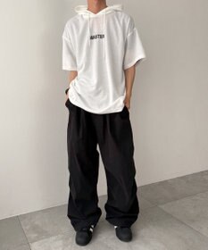 WEGO 【MLXLサイズ展開】ストレートラインプルパーカー（SS）