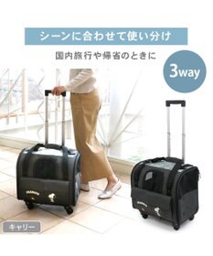 PET PARADISE スヌーピー キャスター付き折り畳みキャリー 小型犬
