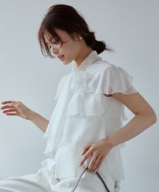 TOCCA 【鈴木ゆうかさん着用】SOUFFLE PETAL ブラウス ホワイト系