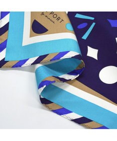 Marca ＜秋の新柄！＞GEM【the PORT by marca】小判 シルクツイル スカーフ