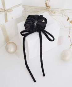 Maison de FLEUR ベロアリボンシュシュ