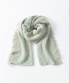 TRICOTE チェックストライプマフラー