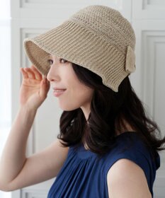 Tiaclasse リボンニットバケットハット