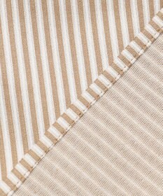 J.PRESS LADIES ストライプジャガード バンドカラー カットソー