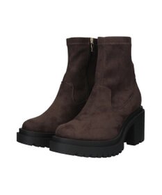 Bridget Birkin 【Round About】厚底ラギットソールストレッチブーツ