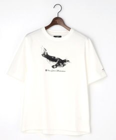 JOSEPH ABBOUD MOUNTAIN 【テーム・ヤルヴィコラボレーション/ゆったり】　　プレーティング天竺ヤルヴィー Tシャツ