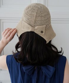 Tiaclasse リボンニットバケットハット