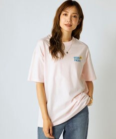 OP／FILA 【Ocean Pacific】フラワーバックプリントTシャツ