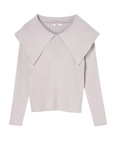 earth music&ecology ＢＩＧカラーニットプルオーバー