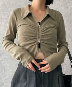 WEGO フロントギャザーＷジップロンＴ