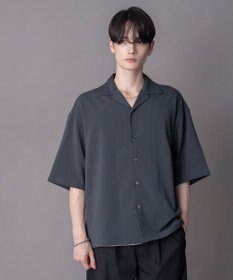 WEGO 【ユニセックス着用ITEM】クレープオープンカラーシャツ（SS）