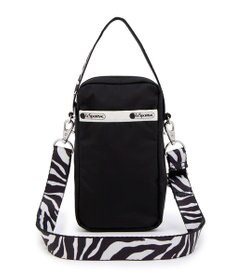 LeSportsac TH MINI CROSSBODY/ノワールゼブラ