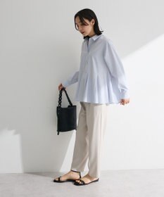 Green Parks スウィッチングペプラムシャツ