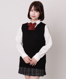 WEGO 【SCHOOLITEM】ベーシックニットベスト