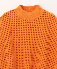 GRACE CONTINENTAL メッシュルーズニットトップ