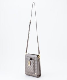 LA BAGAGERIE シープキルトWストラップスクエアショルダー